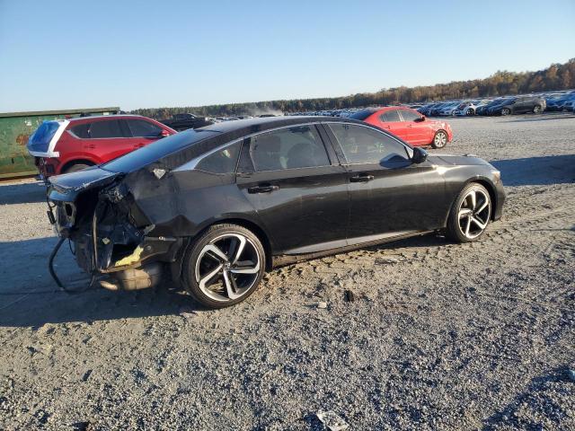 1HGCV1F32KA045493 - 2019 HONDA ACCORD SPORT Schwarz Foto 3