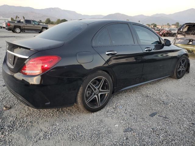 55SWF4JB3JU266632 - 2018 MERCEDES-BENZ C 300 Negro foto 3