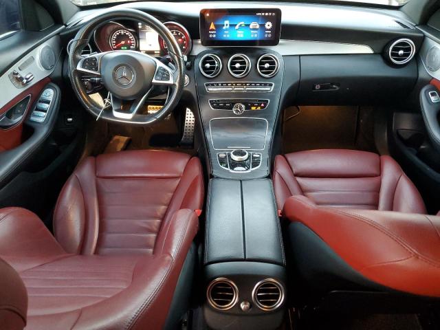 55SWF4JB3JU266632 - 2018 MERCEDES-BENZ C 300 Negro foto 8