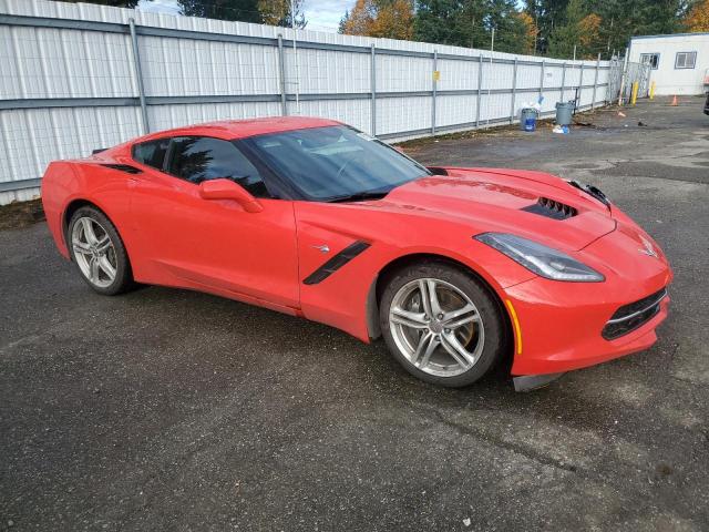 1G1YB2D71H5122468 - 2017 CHEVROLET CORVETTE STINGRAY 1LT RED photo 4