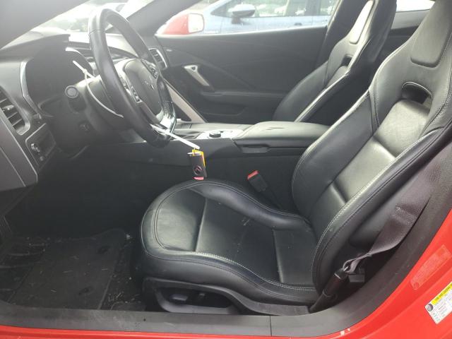 1G1YB2D71H5122468 - 2017 CHEVROLET CORVETTE STINGRAY 1LT RED photo 7