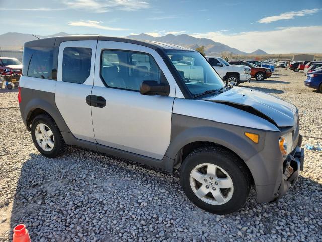 5J6YH28534L025335 - 2004 HONDA ELEMENT EX SILVER photo 4