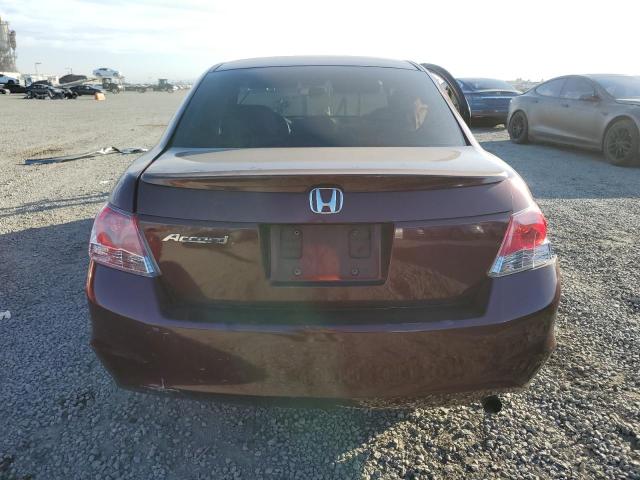 1HGCP2F33AA023825 - 2010 HONDA ACCORD LX BURGUNDY photo 6