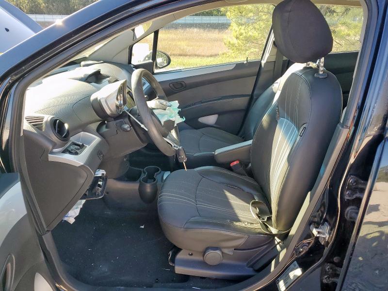 KL8CD6S96DC598642 - 2013 CHEVROLET SPARK 1LT Чорний фото 7