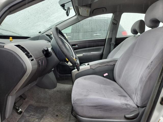 JTDKB20U840043041 - 2004 TOYOTA PRIUS SILVER photo 7