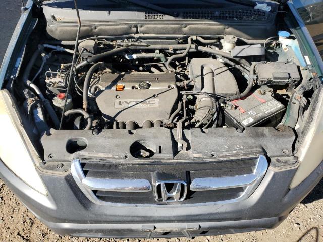 SHSRD78844U202189 - 2004 HONDA CR-V EX 绿色 照片 11