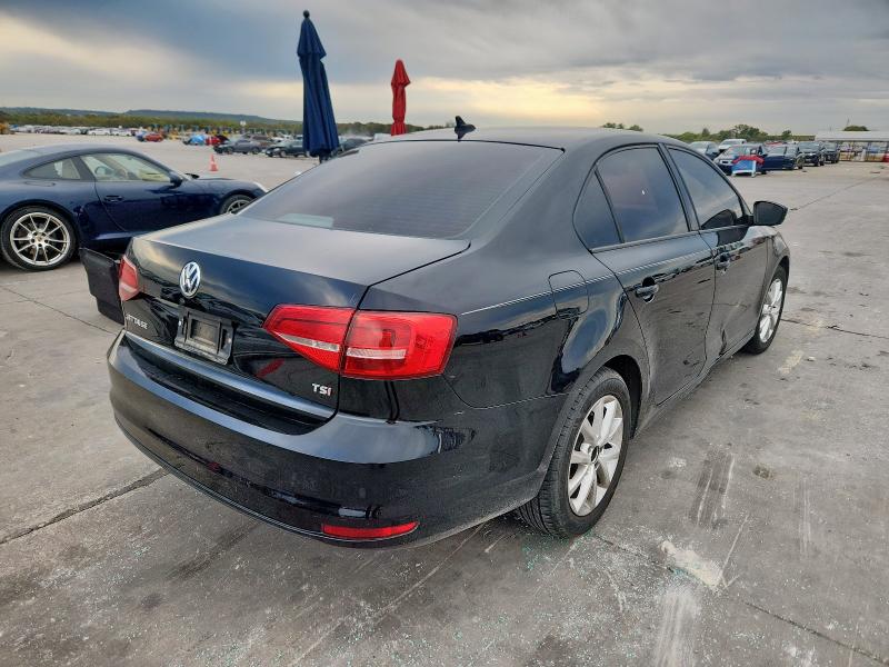 3VWD17AJ4FM352256 - 2015 VOLKSWAGEN JETTA SE შავი ფოტო 3
