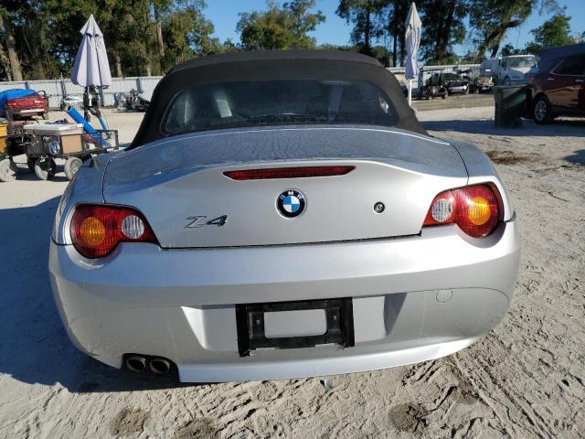 4USBT33443LS44943 - 2003 BMW Z4 2.5 SILVER photo 6