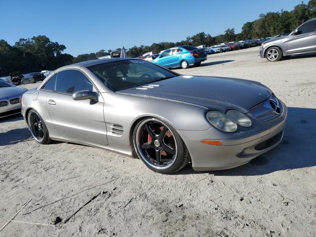 WDBSK75F74F079547 - 2004 MERCEDES-BENZ SL 500 ვერცხლისფერი ფოტო 4
