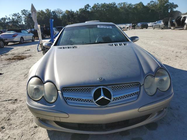 WDBSK75F74F079547 - 2004 MERCEDES-BENZ SL 500 ვერცხლისფერი ფოტო 5