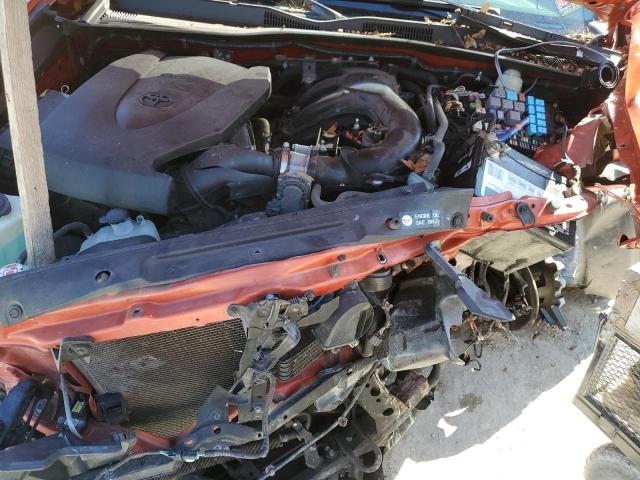 3TMCZ5AN9JM161603 - 2018 TOYOTA TACOMA DOUBLE CAB 橙色 照片 11