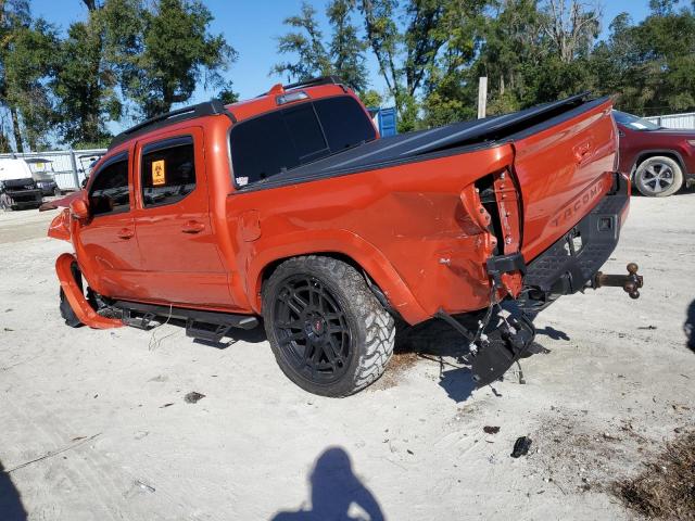 3TMCZ5AN9JM161603 - 2018 TOYOTA TACOMA DOUBLE CAB 橙色 照片 2