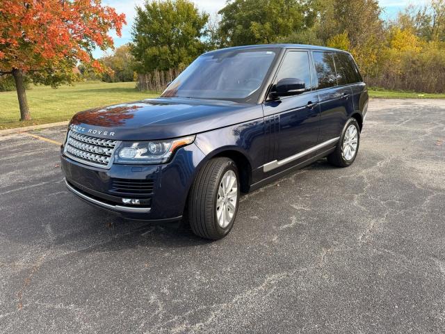 SALGS2VF5GA263311 - 2016 LAND ROVER RANGE ROVE HSE BLUE photo 2