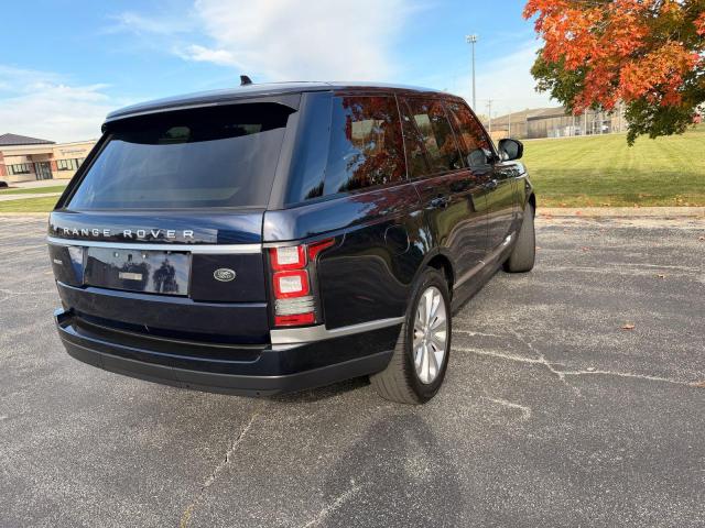 SALGS2VF5GA263311 - 2016 LAND ROVER RANGE ROVE HSE BLUE photo 4