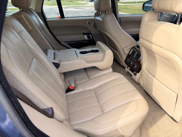 SALGS2VF5GA263311 - 2016 LAND ROVER RANGE ROVE HSE BLUE photo 6