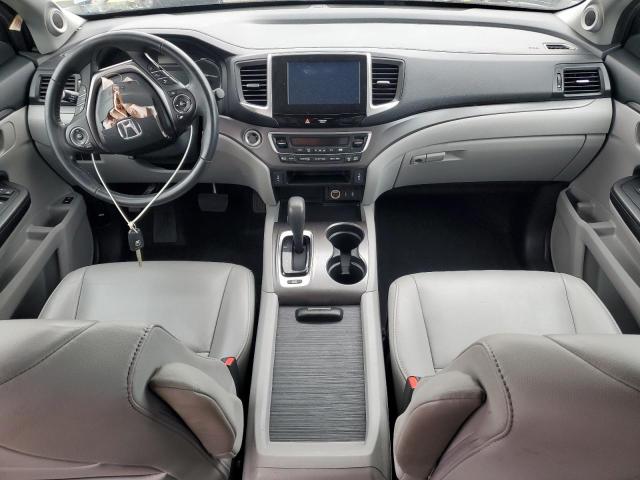 5FNYF6H55HB093521 - 2017 HONDA PILOT EXL BLUE photo 8