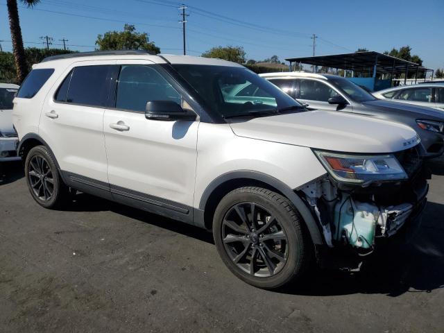 1FM5K7D88HGD42805 - 2017 FORD EXPLORER XLT Biały zdjęcie 4