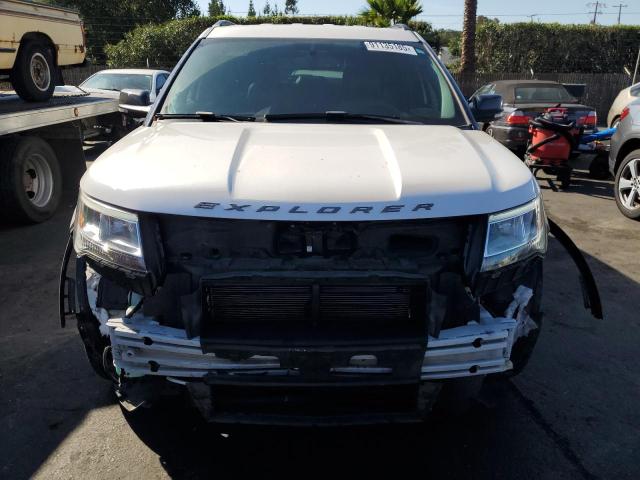 1FM5K7D88HGD42805 - 2017 FORD EXPLORER XLT Biały zdjęcie 5