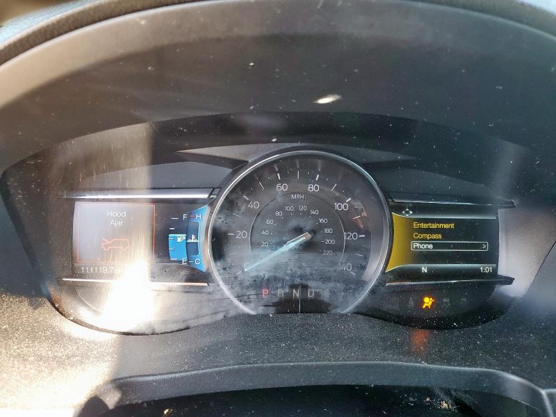 1FM5K8D87JGC15670 - 2018 FORD EXPLORER XLT BLUE photo 9