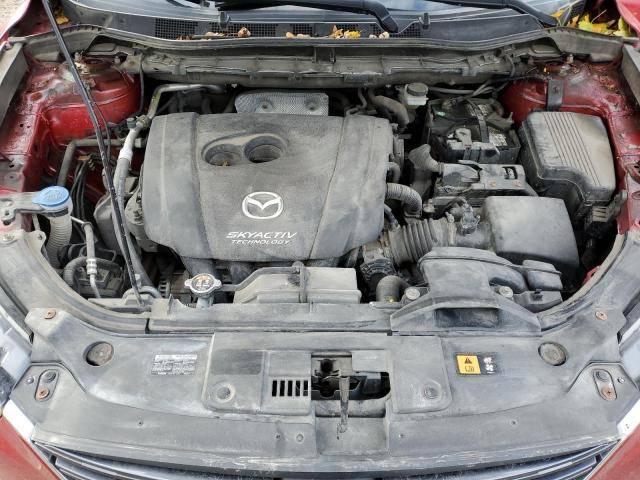 JM3KE4CYXG0798611 - 2016 MAZDA CX-5 TOURING BURGUNDY photo 12