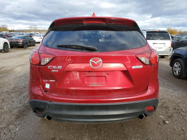JM3KE4CYXG0798611 - 2016 MAZDA CX-5 TOURING BURGUNDY photo 6