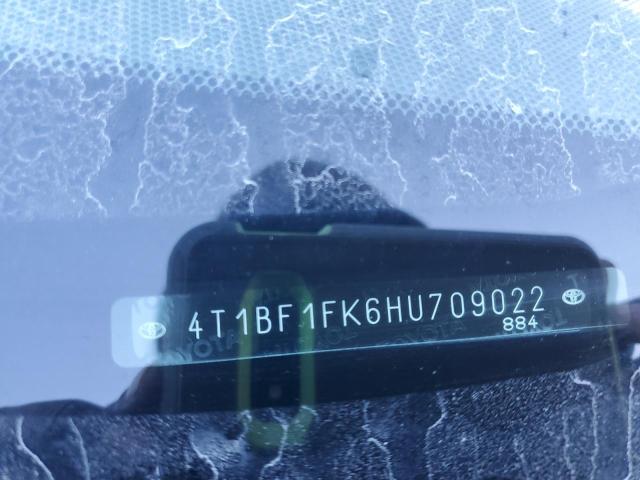 4T1BF1FK6HU709022 - 2017 TOYOTA CAMRY LE BLUE photo 13