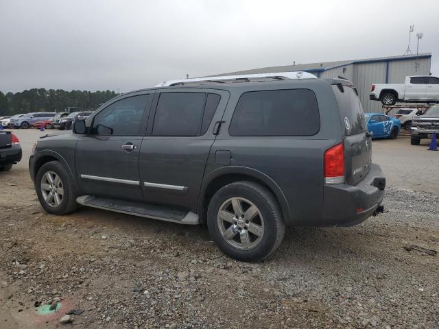 5N1BA0NF2BN605738 - 2011 NISSAN ARMADA PLATINUM GRAY photo 2
