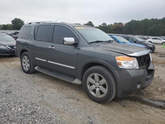 5N1BA0NF2BN605738 - 2011 NISSAN ARMADA PLATINUM GRAY photo 4