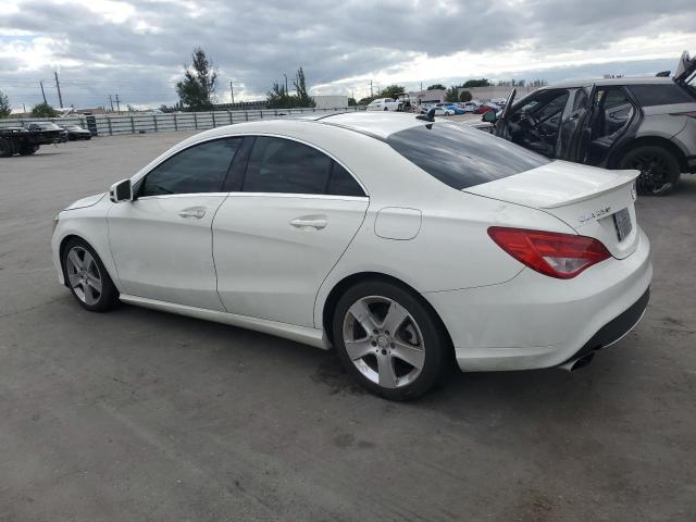 WDDSJ4EB5FN263898 - 2015 MERCEDES-BENZ CLA 250 WHITE photo 2