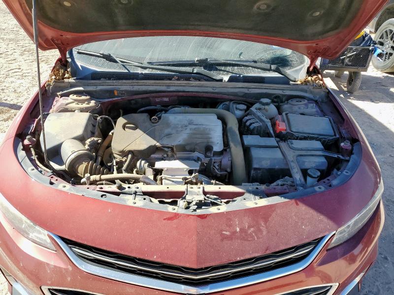 1G1ZE5ST0HF236372 - 2017 CHEVROLET MALIBU LT BURGUNDY photo 11