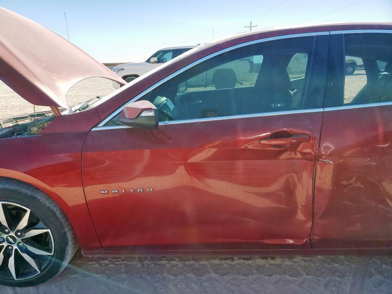 1G1ZE5ST0HF236372 - 2017 CHEVROLET MALIBU LT BURGUNDY photo 7
