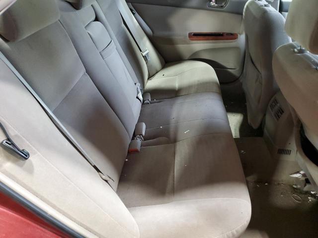 4T1BE30K66U155727 - 2006 TOYOTA CAMRY LE RED photo 10