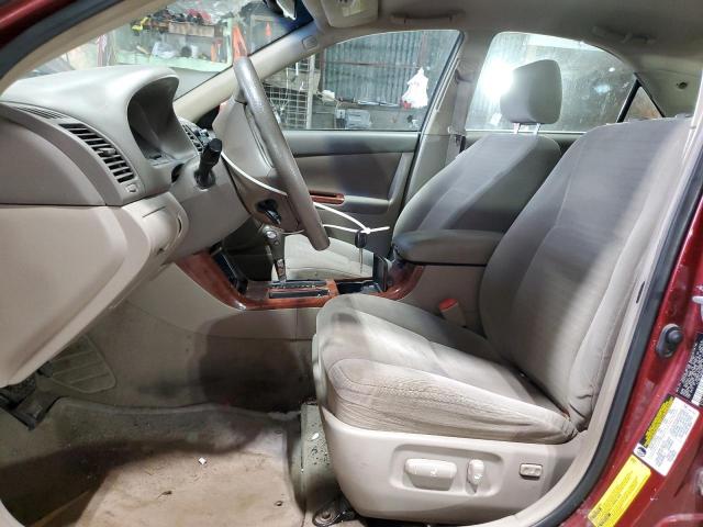 4T1BE30K66U155727 - 2006 TOYOTA CAMRY LE RED photo 7