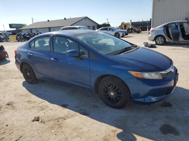 2HGFB2F58CH509449 - 2012 HONDA CIVIC LX 蓝色 照片 4