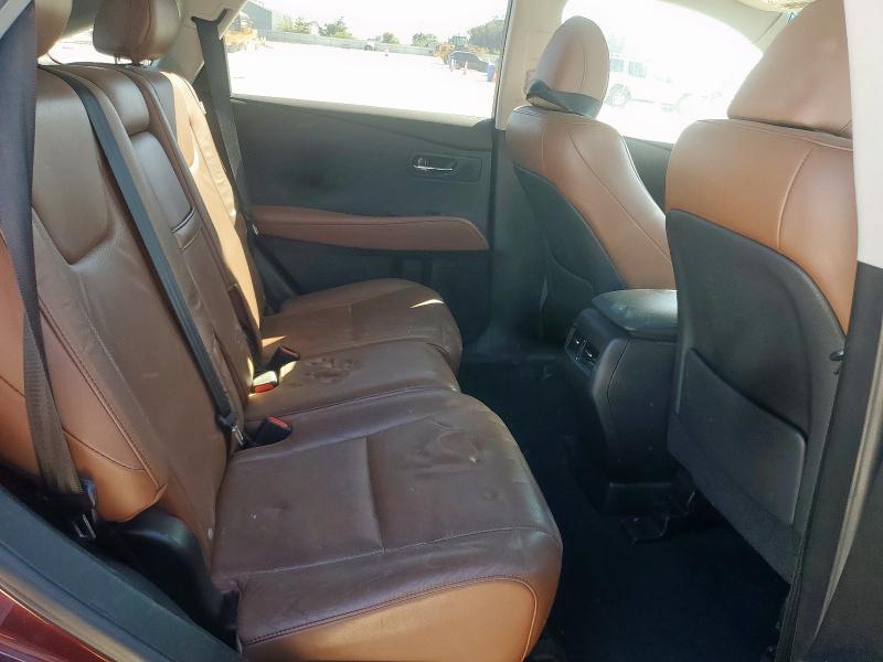 2T2BK1BAXFC343102 - 2015 LEXUS RX 350 BASE BURGUNDY photo 11
