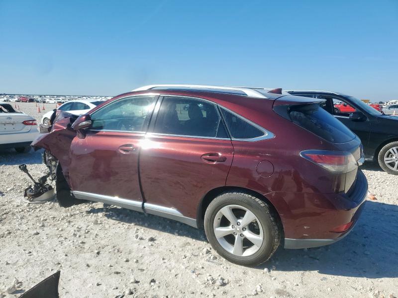2T2BK1BAXFC343102 - 2015 LEXUS RX 350 BASE BURGUNDY photo 2