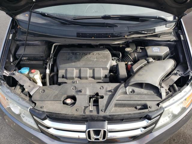 5FNRL5H64FB101170 - 2015 HONDA ODYSSEY EXL GRAY photo 12