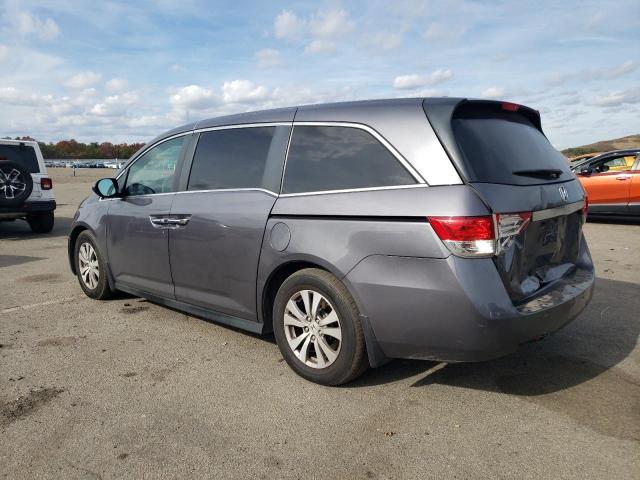 5FNRL5H64FB101170 - 2015 HONDA ODYSSEY EXL GRAY photo 2