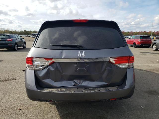 5FNRL5H64FB101170 - 2015 HONDA ODYSSEY EXL GRAY photo 6