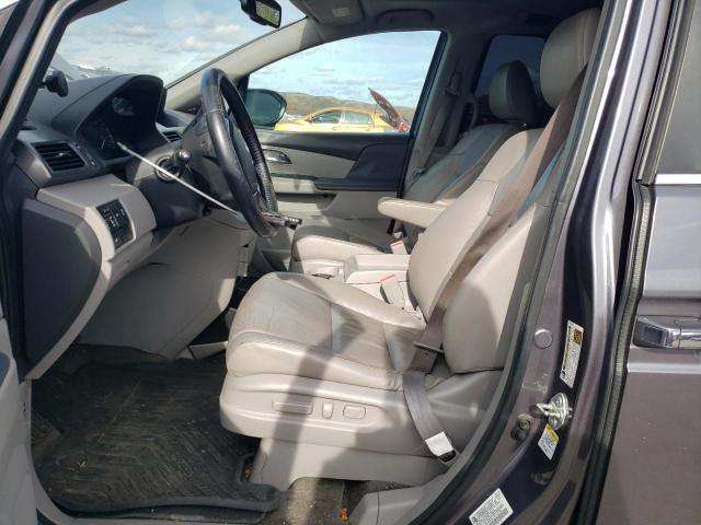 5FNRL5H64FB101170 - 2015 HONDA ODYSSEY EXL GRAY photo 7