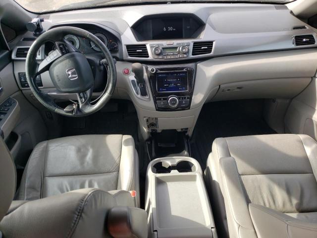5FNRL5H64FB101170 - 2015 HONDA ODYSSEY EXL GRAY photo 8