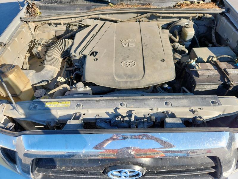 5TEUU42N96Z303910 - 2006 TOYOTA TACOMA ACCESS CAB SILVER photo 11