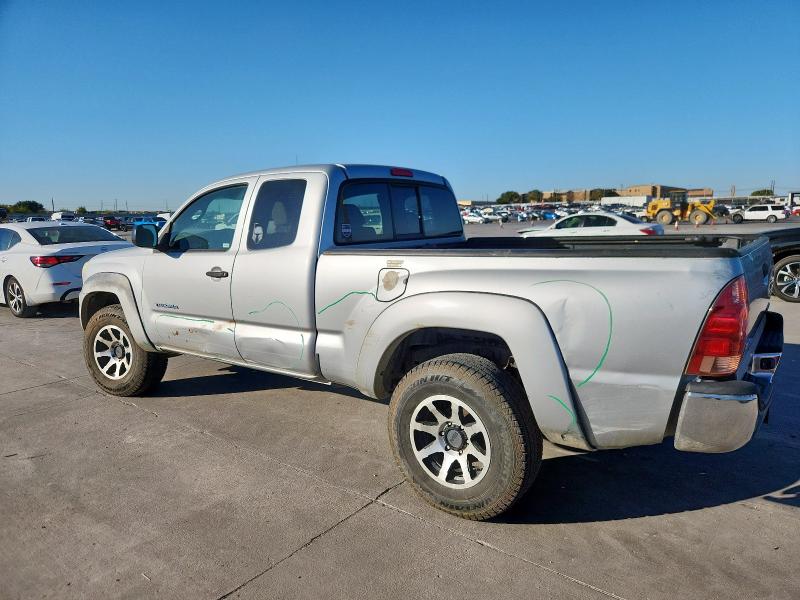 5TEUU42N96Z303910 - 2006 TOYOTA TACOMA ACCESS CAB SILVER photo 2