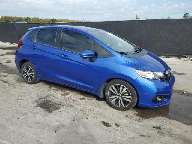 3HGGK5H87KM725578 - 2019 HONDA FIT EX ლურჯი ფოტო 4