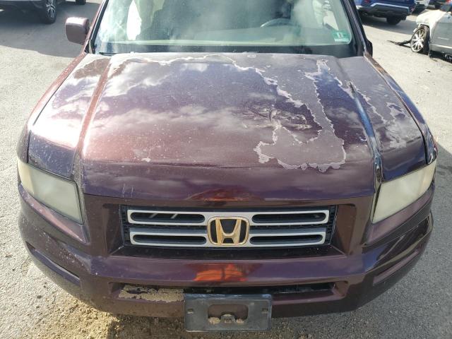2HJYK16558H516413 - 2008 HONDA RIDGELINE RTL PURPLE photo 11