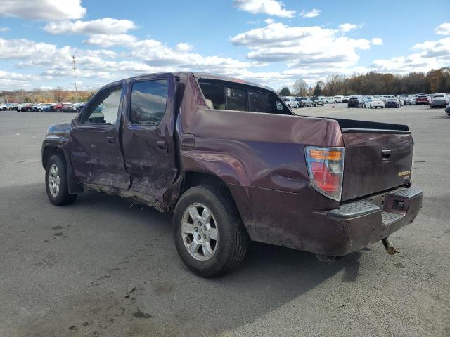 2HJYK16558H516413 - 2008 HONDA RIDGELINE RTL PURPLE photo 2