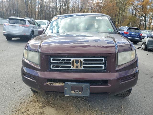 2HJYK16558H516413 - 2008 HONDA RIDGELINE RTL PURPLE photo 5