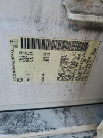 1N4AL2AP6CN412228 - 2012 NISSAN ALTIMA BASE 白色 照片 13