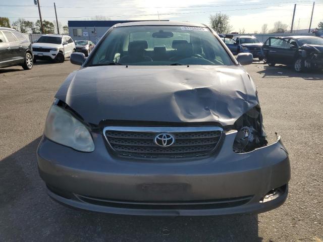1NXBR32E77Z855432 - 2007 TOYOTA COROLLA CE GRAY photo 5