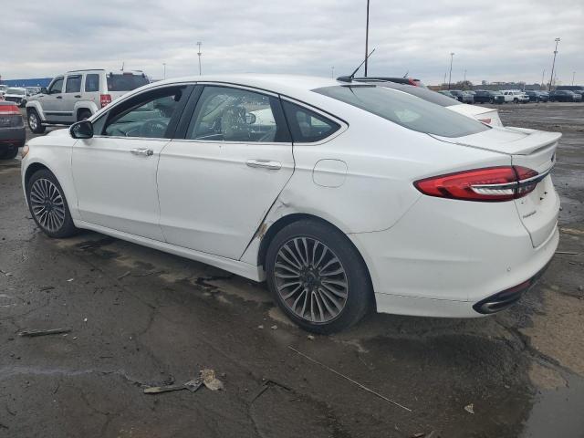 3FA6P0K91HR132204 - 2017 FORD FUSION TITANIUM WHITE photo 2